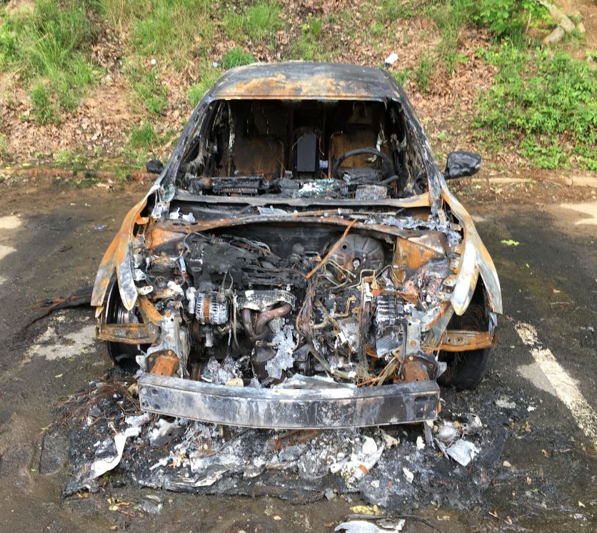 FCC Burned Car 2021